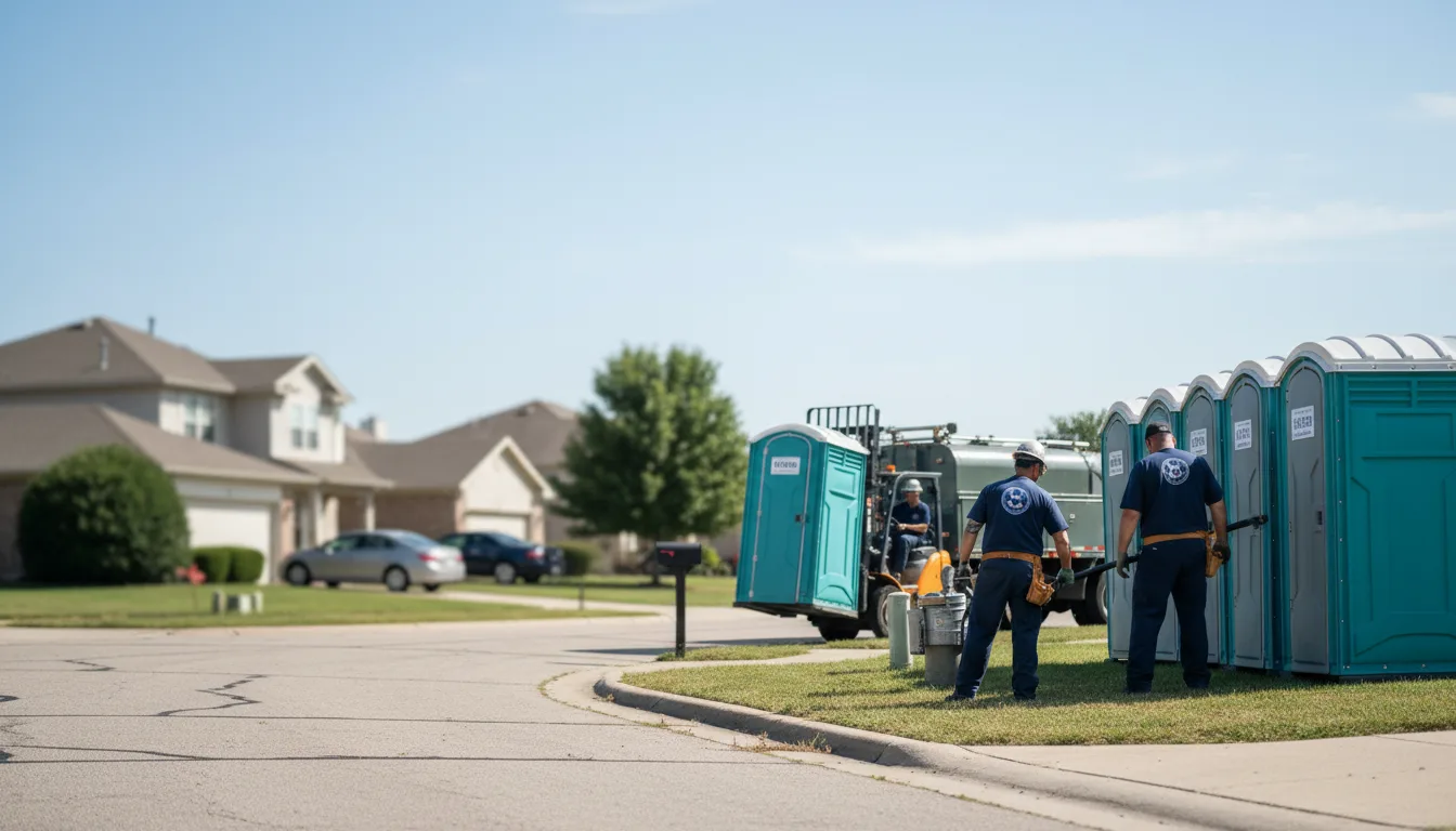 Porta Potty Rental in Iraan, TX near me